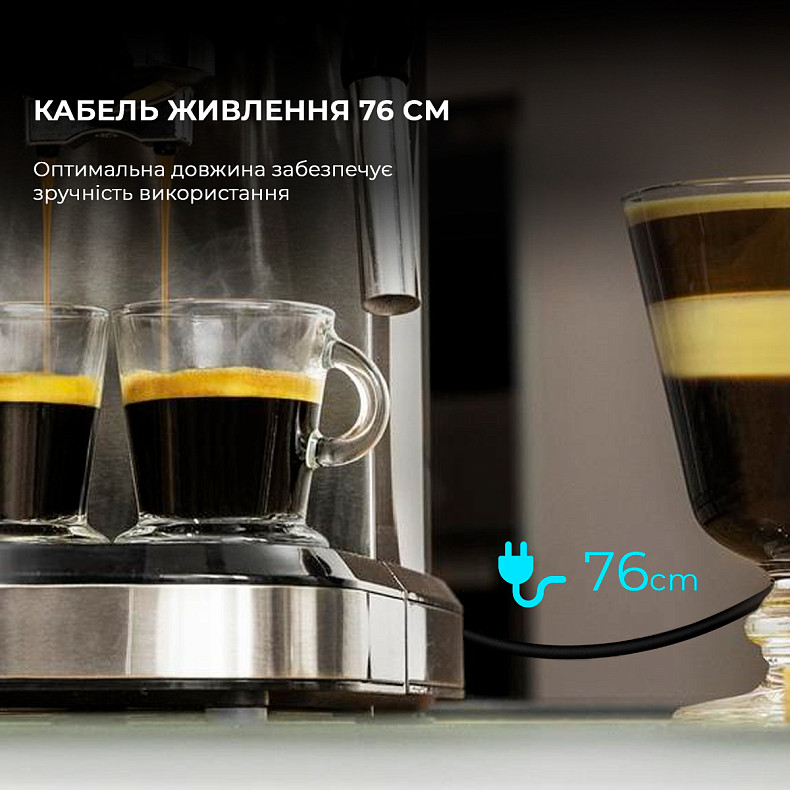 Кофеварка рожковая Cecotec Cafelizzia 790 Steel