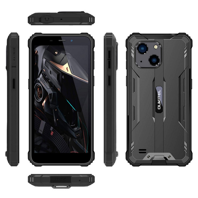 Смартфон Oukitel G2 4/64GB Calm Black (6931940757713)