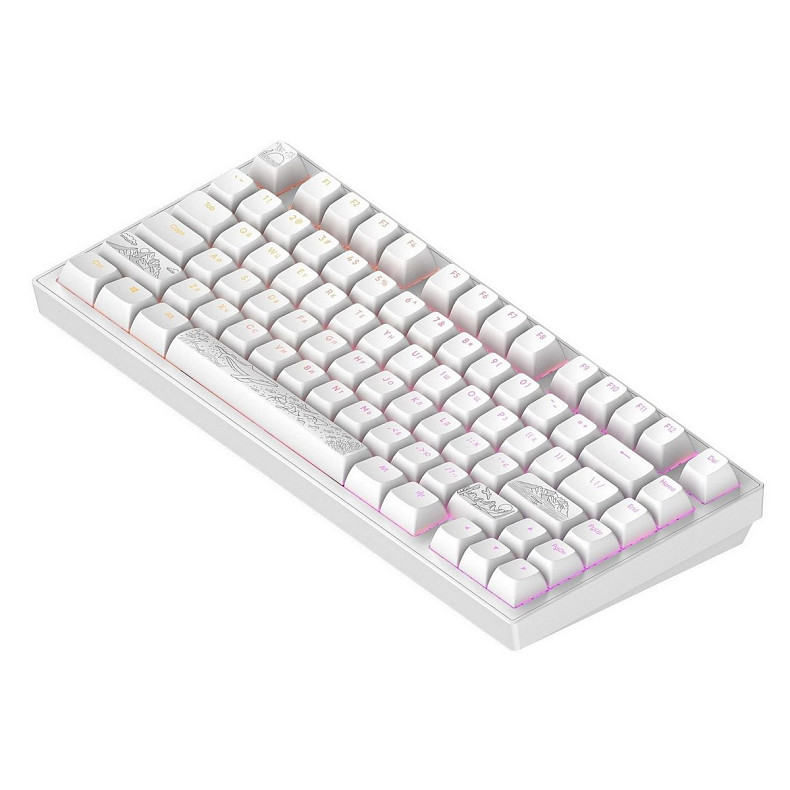 Клавіатура Dark Project ALU81 Terra Nostra White (DPKB_NOSTRA_81_ANSI_WHITE_UA)