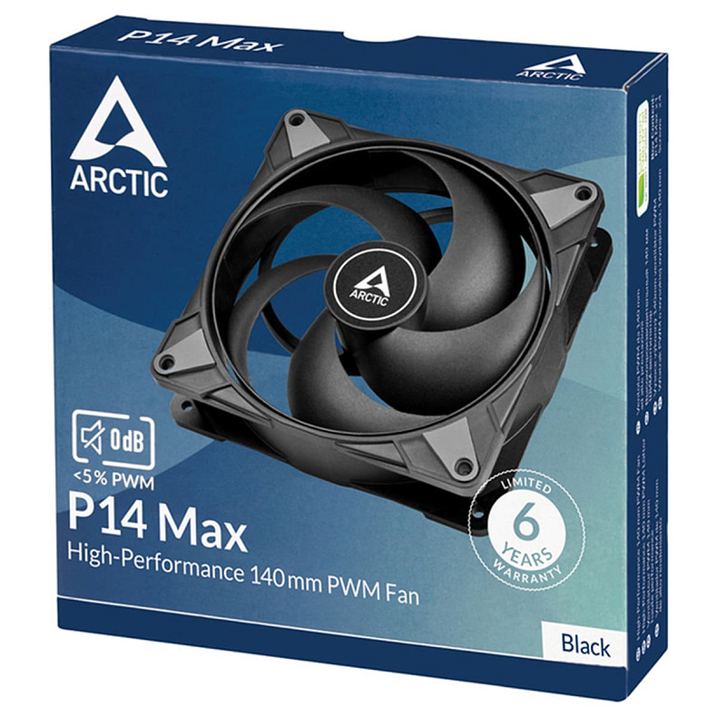 Вентилятор Arctic P14 MAX 140mm (ACFAN00287A)