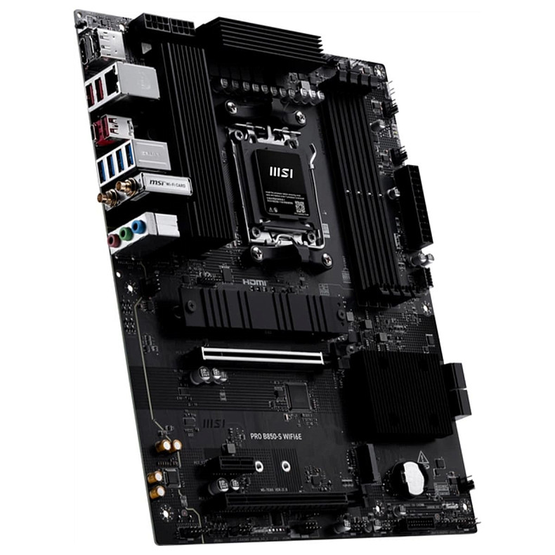 Материнська плата MSI B850-S PRO WIFI6E AMD SAM5 MATX