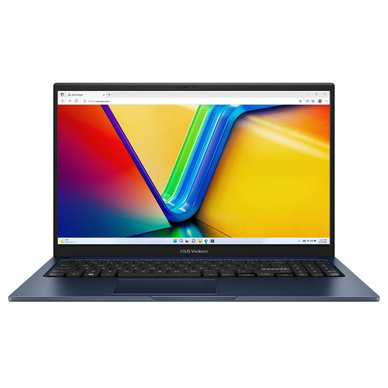 Ноутбук ASUS Vivobook 15 X1504VA-BQ1771 15.6" FHD IPS, Intel i5-1334U, 16GB, F512GB, UMA, NoOS, Блак
