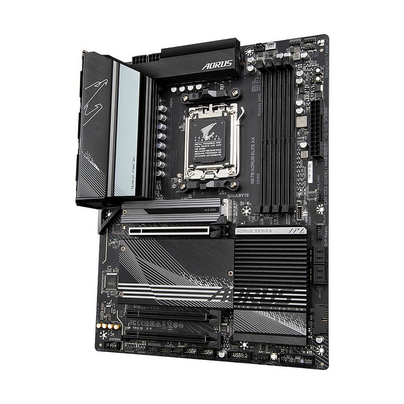 Материнська плата Gigabyte X670 Aorus Elite AX Socket AM5