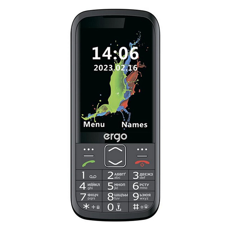 Мобільний телефон Ergo R351 Dual Sim Black