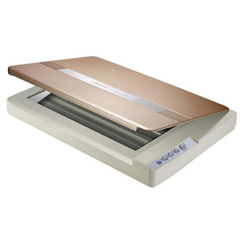 Сканер A3 Plustek OpticSlim 1680 (1200 dpi, 48 bit, LED, 20 стр./мин, планшетный, бронзовый)