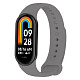 Силіконовий ремінець BeCover для Xiaomi Mi Smart Band 8 Steel Gray (709397)
