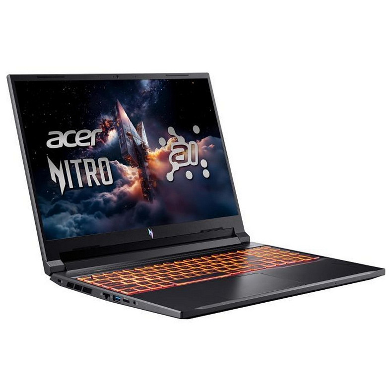 Ноутбук Acer Nitro V 16 ANV16-42 16" WUXGA IPS, AMD R7-260, 16GB, F1TB, NVD5070-8, Lin, чорний