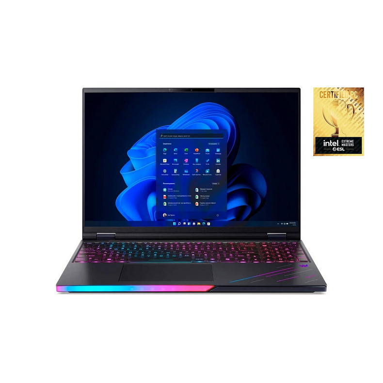 Ноутбук Acer Predator Helios 16 PH16-73 16" OLED, Intel U9-275HX, 64GB, F2TB, NVD5090-24, Win11P, чо