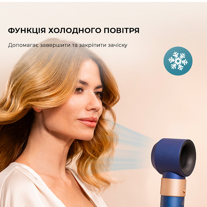 Стайлер CECOTEC Bamba CeramicCare 8in1 AirGlam Blue