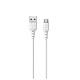 Кабель Remax RC-068a Zeron USB - Type-C USB (M/M), 5 A, 1 м, White (6954851224303)