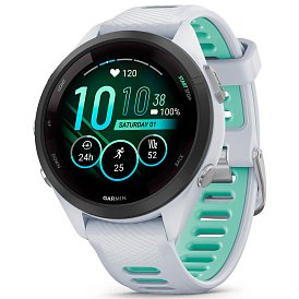 Спортивные часы GARMIN Forerunner 265S Black Bezel with Whitestone Case and Whitestone/Neo Tropic Silicone Band