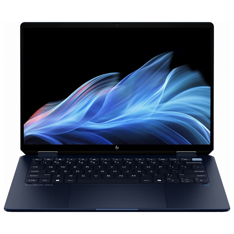 Ноутбук HP OmniBook Ultra Flip x360 14" 2.8K OLED Touch, Intel U7-258V, 32GB, F1TB, UMA, Win11, синий