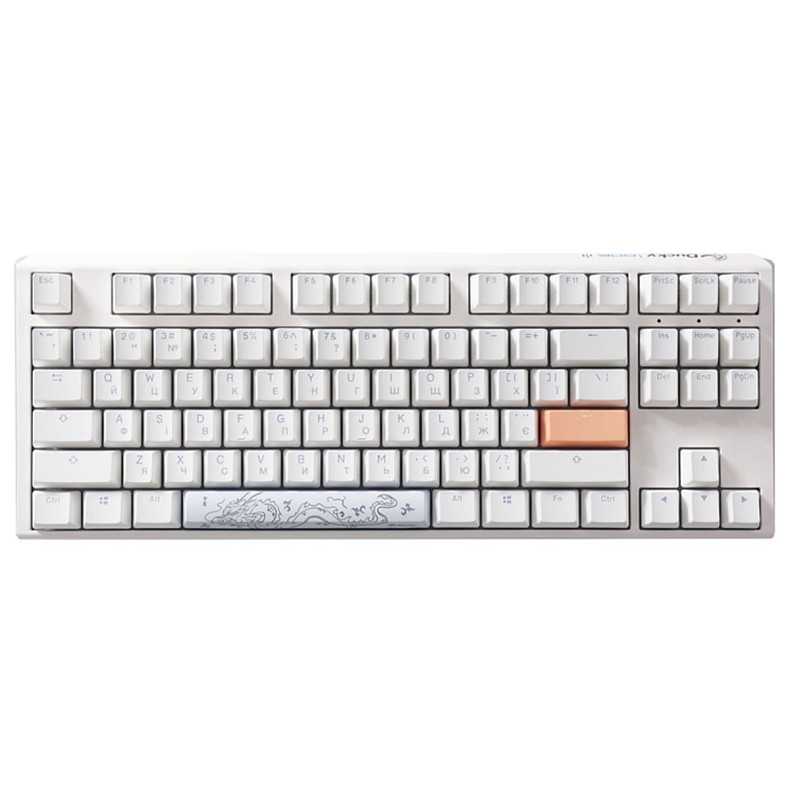 Клавиатура Ducky One 3 TKL Cherry MX Brown RGB White UA