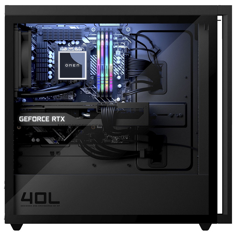 Компьютер HP OMEN 40L GT21-2002ua i9-14900K/64GB/SSD2Tb/NVIDIA GeF RTX 4080 Spr 16GB/K&M/WiFi/DOS