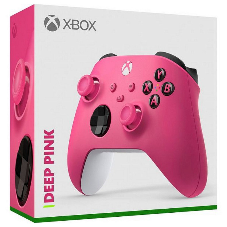 Геймпад Microsoft Xbox Series X S Wireless Controller Deep Pink (QAU-00082, QAU-00083)
