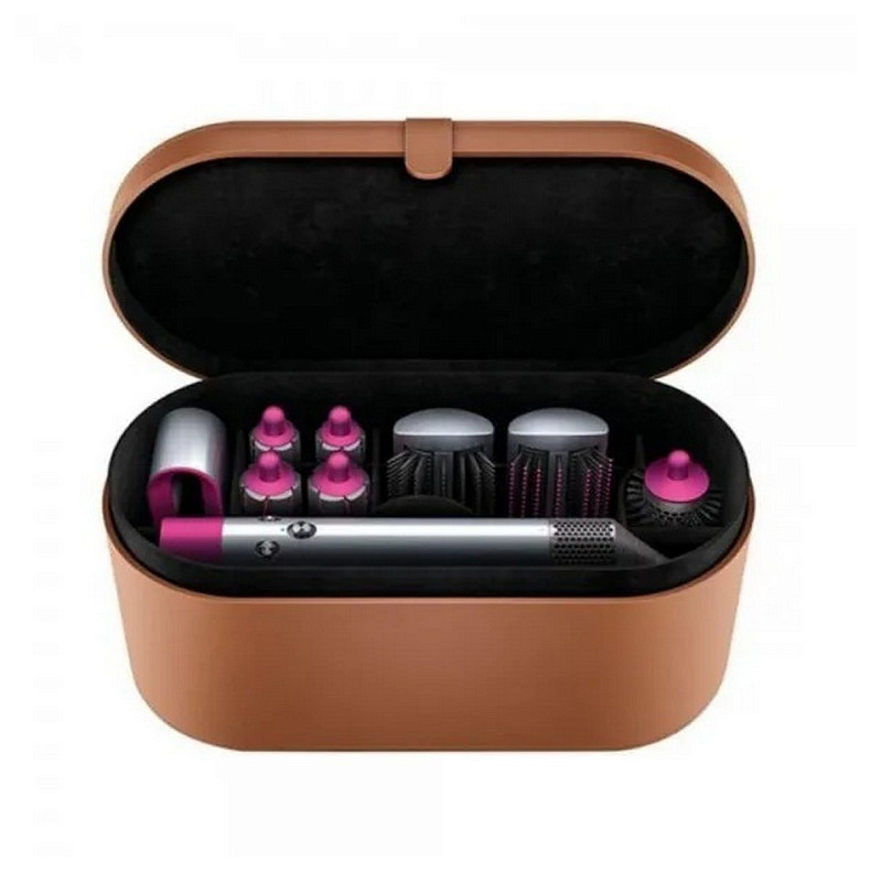 Прибор для укладки волос Dyson Airwrap HS01 Gift Edition Iron/Fuchsia (372299-01)