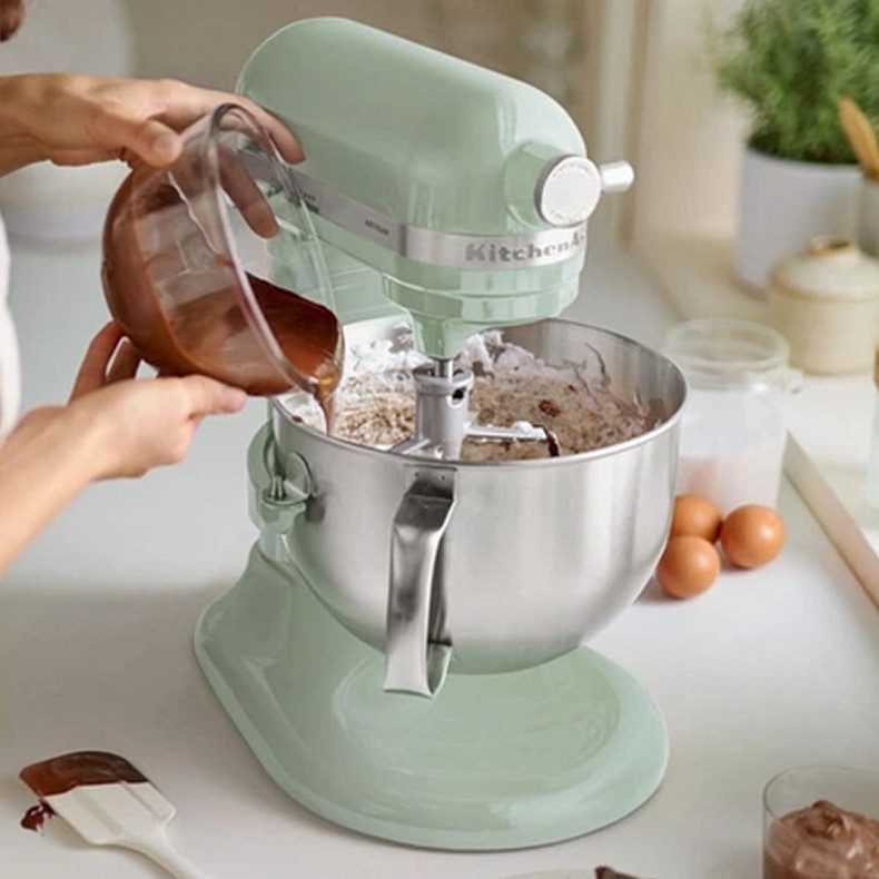 Кухонний комбайн KitchenAid Artisan 5,6 л 5KSM60SPXEPT з підйомною чашею, фісташковий
