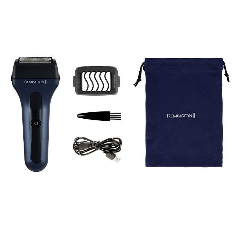 Бритва електр. Remington сіткова F7 Style, бритв.головок-3, Ni-Mh, сух., тример, USB-C, синій