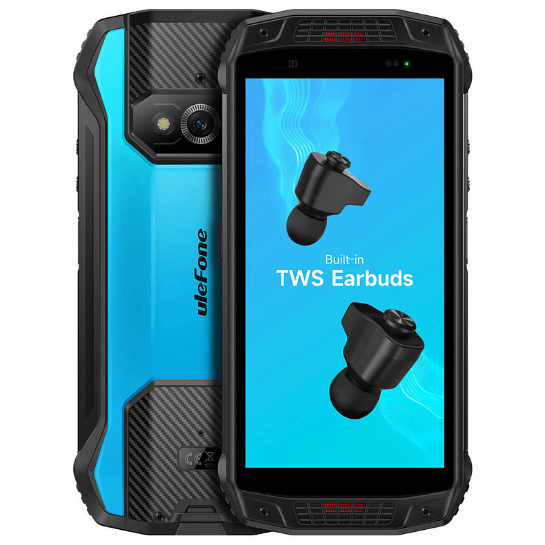 Смартфон Ulefone Power ARMOR 15 6/128Gb Blue EU