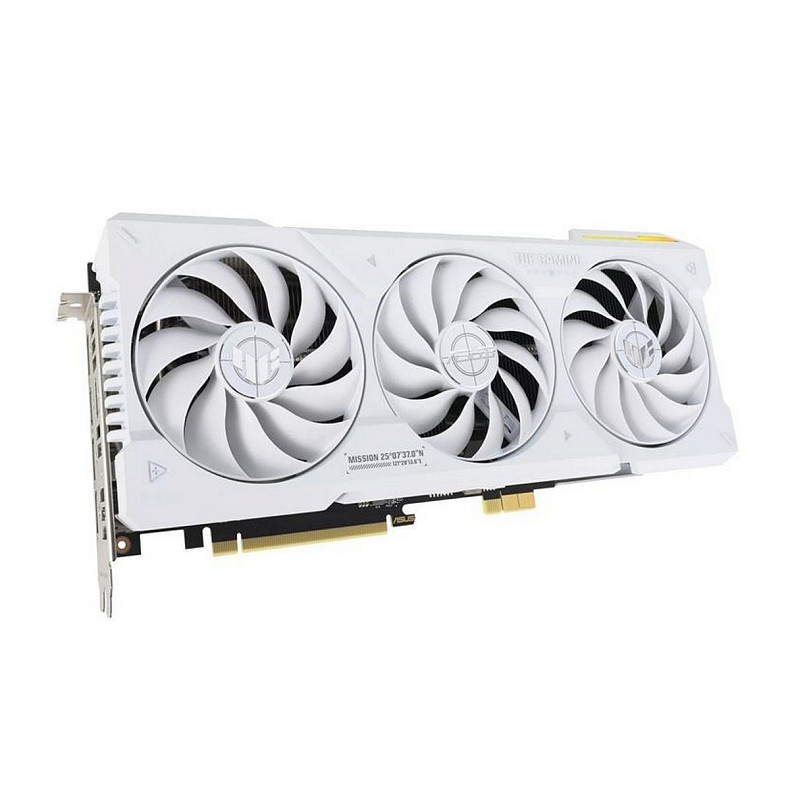 Відеокарта GF RTX 4070 Ti Super 16GB GDDR6X TUF Gaming BTF White Asus (TUF-RTX4070TIS-16G-BTF-WHITE)