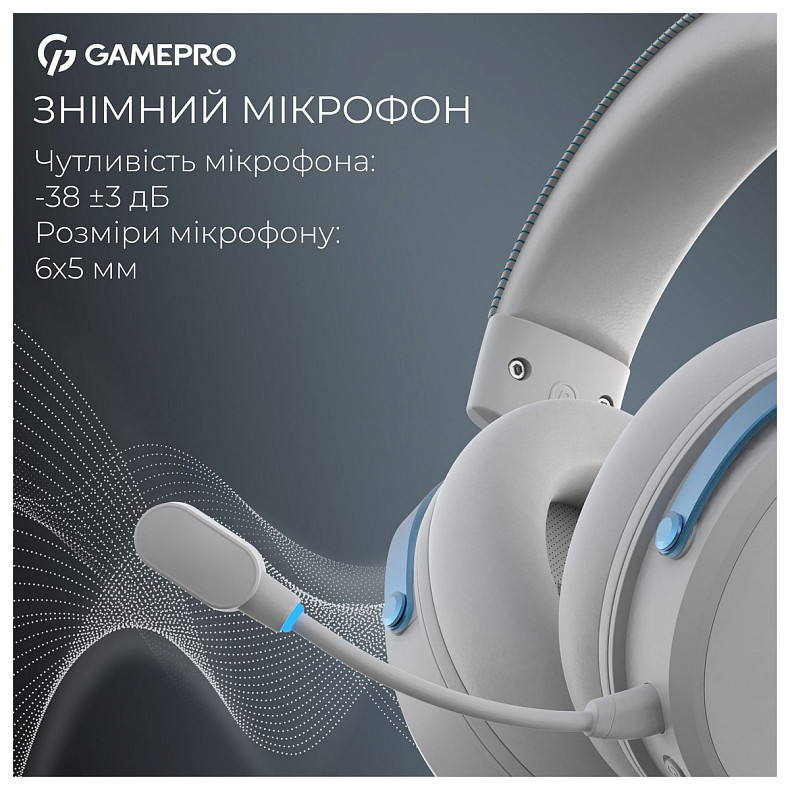 Гарнітура GamePro Asgard Skadi White (HSW191WB)