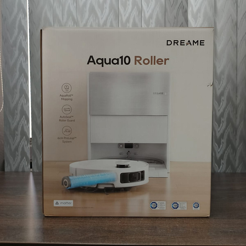Робот-пилосос Dreame Aqua 10 Roller White - Уцінка