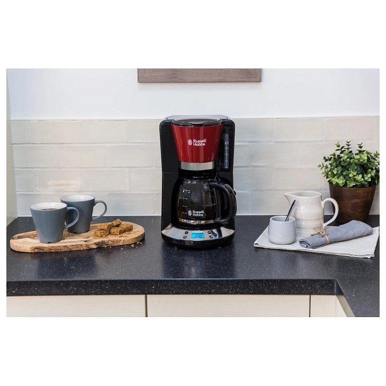 Кофеварка капельная RUSSELL HOBBS 24031-56 Colours Plus+ Красный