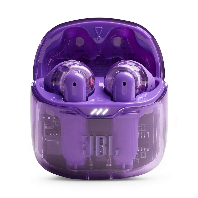 Наушники TWS JBL Tune Flex Ghost Edition Purple (JBLTFLEXGPUR)