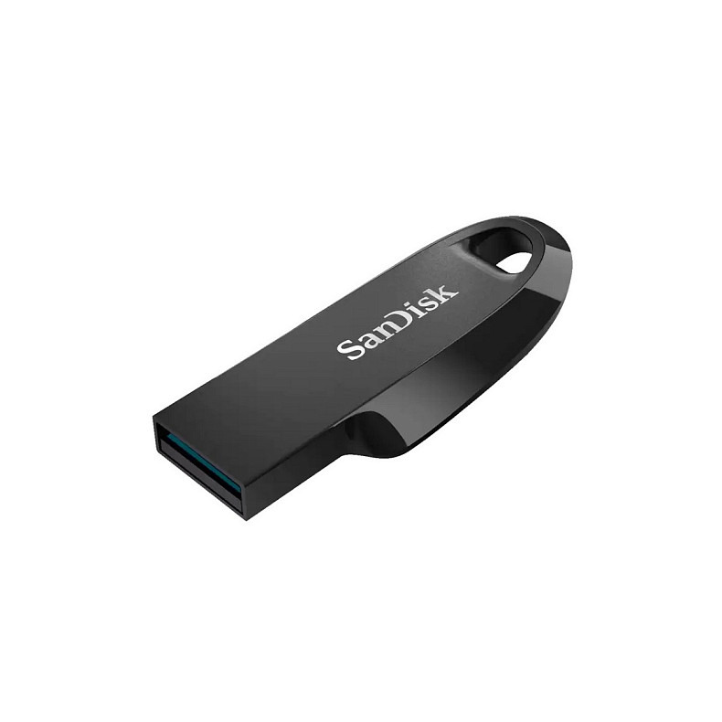 USB флеш-накопитель SanDisk 128GB USB 3.2 Type-A Ultra Curve Black