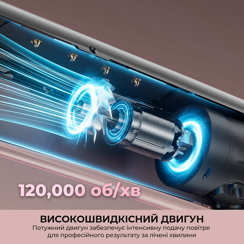 Фен-выпрямитель Dreame Aero Straight Pro Rosy Purple AMS02A-RP