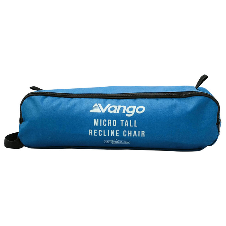Стілець кемпінговий Vango Micro Tall Recline Chair Mykonos Blue (CHUMICRO0000001)