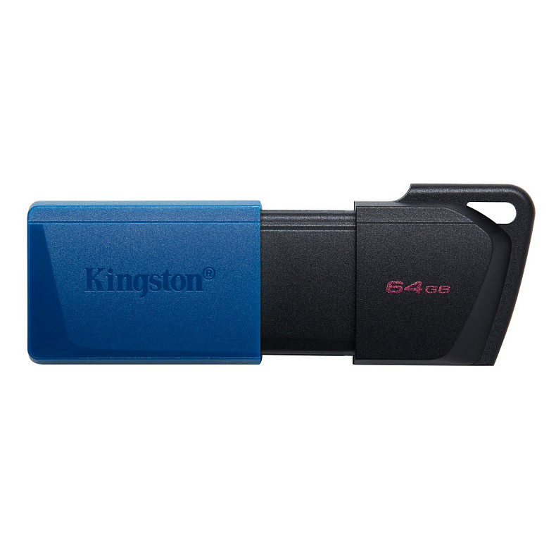 Флеш-накопичувач USB3.2 64GB Kingston DataTraveler Exodia M Black/Blue (DTXM/64GB)