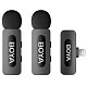 Бездротовий петличний мікрофон BOYA BY-V3 Lightning Black