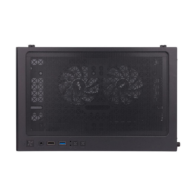 Корпус 1stPlayer Mi2-A-BK-2F7R-1F7 Black без БП