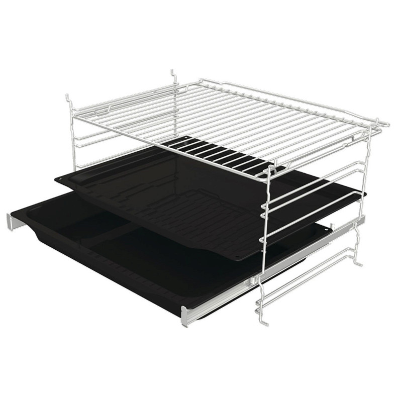 Комплект Дух.шафа + Вар.поверхня інд. Gorenje BOS6737E06BG + GI6401BSC