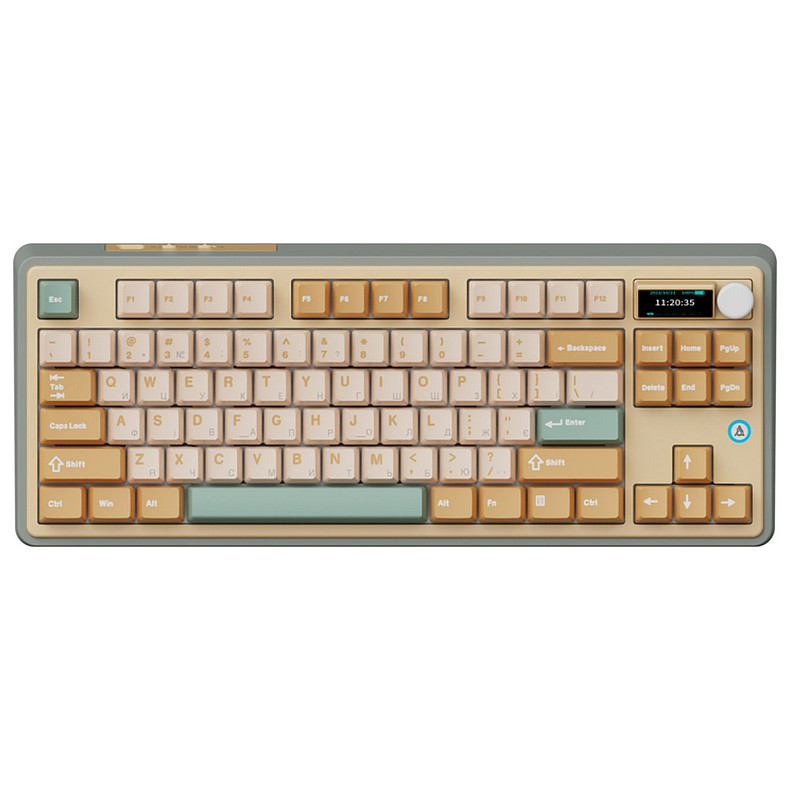 Клавіатура Ajazz AK870 Jasmine Switch Yellow (AK870-JS-YWG)