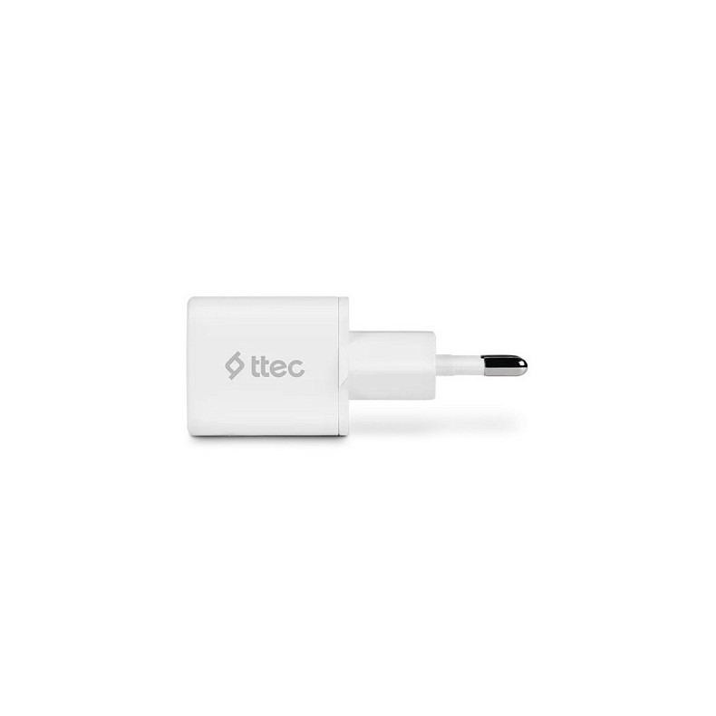 Зарядний пристрій Ttec SmartCharger USB-C /20Вт White (2SCP01B)