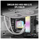 Система водяного охолодження Corsair iCUE H100i RGB Elite Liquid CPU Cooler White (CW-9060078-WW)