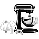 Кухонная машина KitchenAid Heavy Duty 5,2 л 5KSM55SXXEOB с подъемной чашей, черный