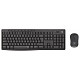 Комплект (клавиатура, мышь) беспроводной Logitech MK295 Combo Black USB (920-009800)