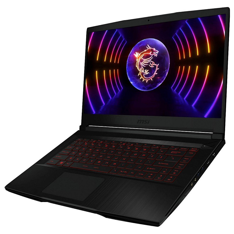 Ноутбук MSI GF63 15.6 FHD, Intel i7-12650H, 16GB, F512GB, NVD3050-6, DOS, черный