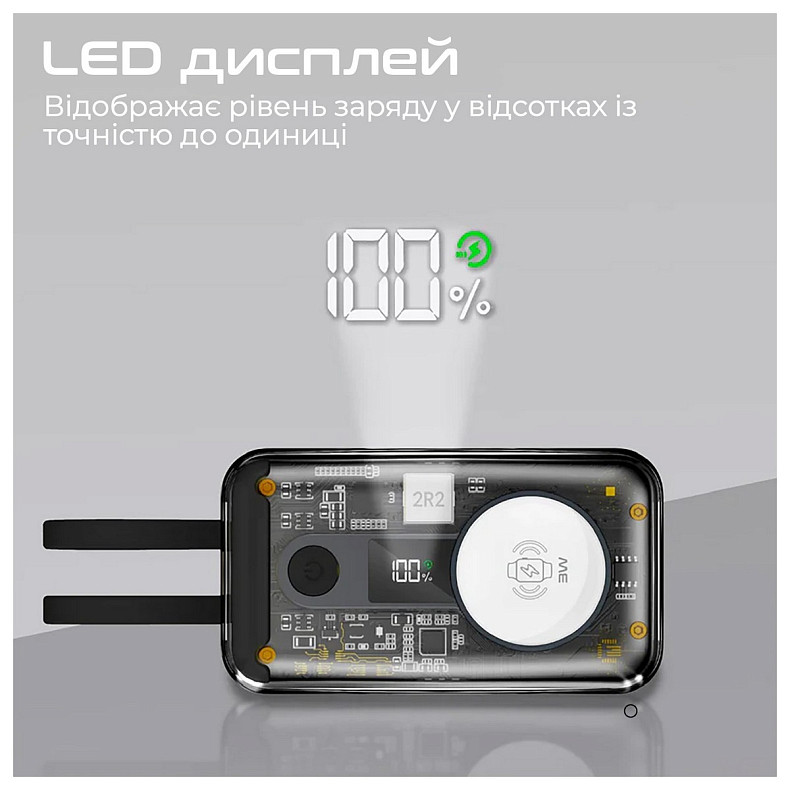 Универсальная мобильная батарея Promate Mavrix 10000mAh 35W Black (mavrix.black)