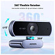 Веб-камера Ugreen CM678 HD webcam USB-A
