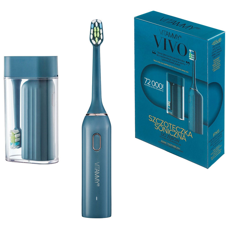 Електрична зубна щітка Vitammy VIVO Navy