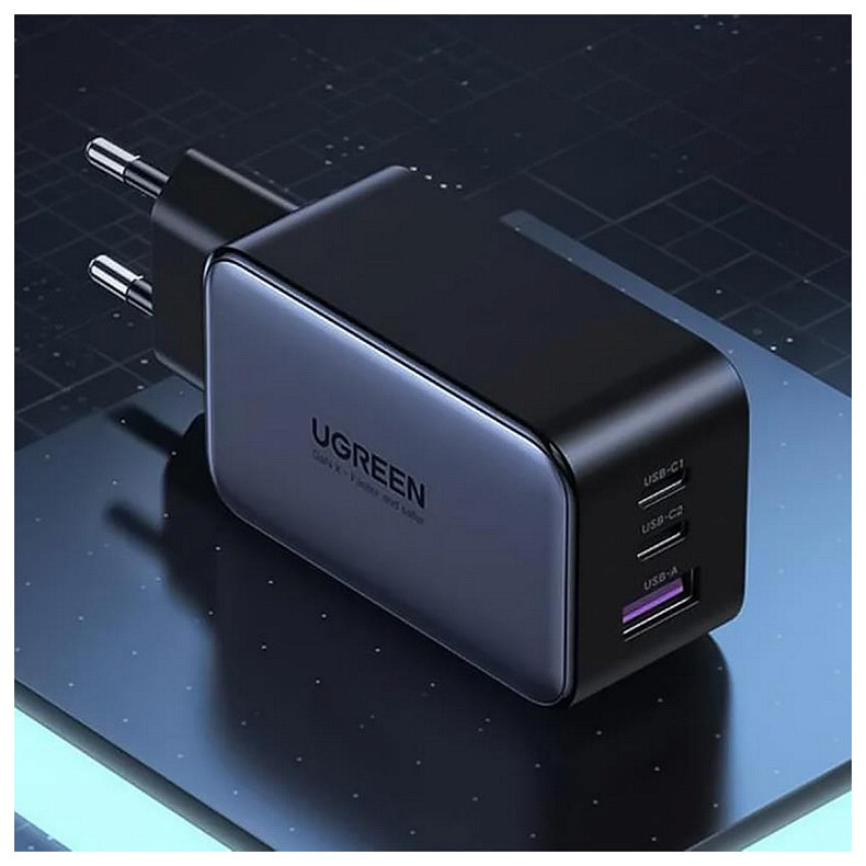 Зарядное устройство Ugreen CD244 Gray (10335)