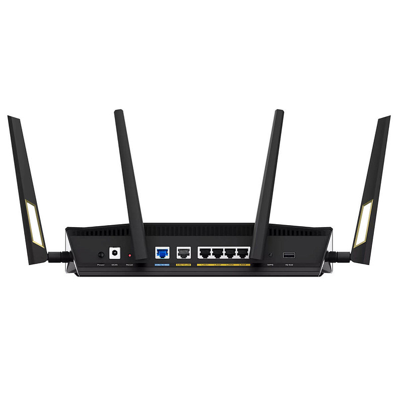 Wi-Fi Роутер ASUS RT-AX88U PRO AX6000 4xGE LAN 2.5xGE WAN 1x2.5GE WAN/LAN 1xUSB3.2 1xUSB2.0 MU-MIMO