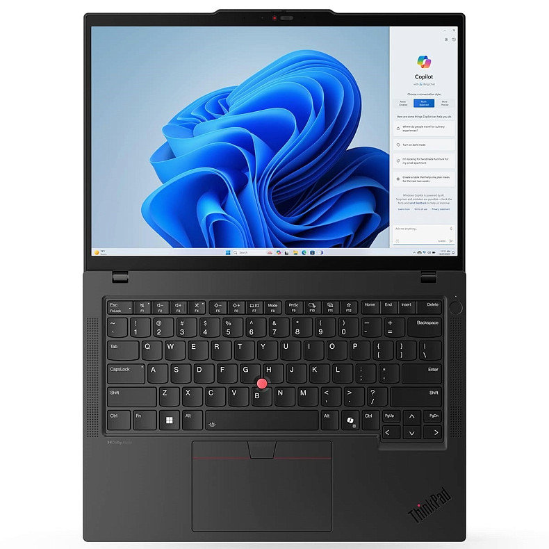 Ноутбук Lenovo 14WUXGAM/Ultra7-155U/32/1TB SSD/Intel HD/W 11P/F/BL/Black T14 G5 T