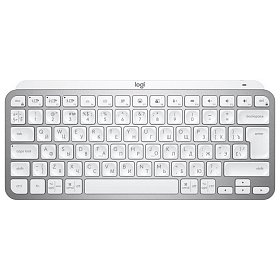 Клавіатура Logitech MX Keys Mini Wireless Illuminated UA Pale Gray (920-010499)