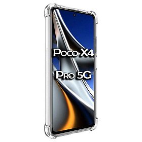 Чохол-накладка BeCover Anti-Shock для Poco X4 Pro 5G Clear (708631)