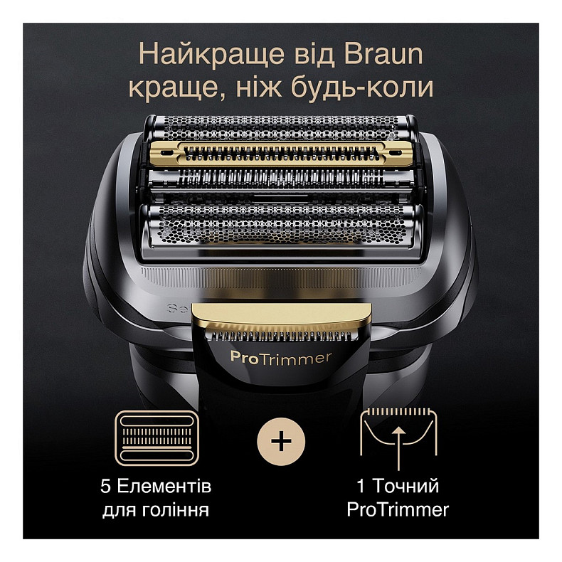 Електрична бритва BRAUN Series9 9510s Чорний